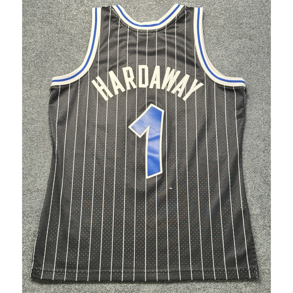 Orlando Magic Hardaway Mitchell Ness Swingman Jersey Mens M Pinstripe *Read*